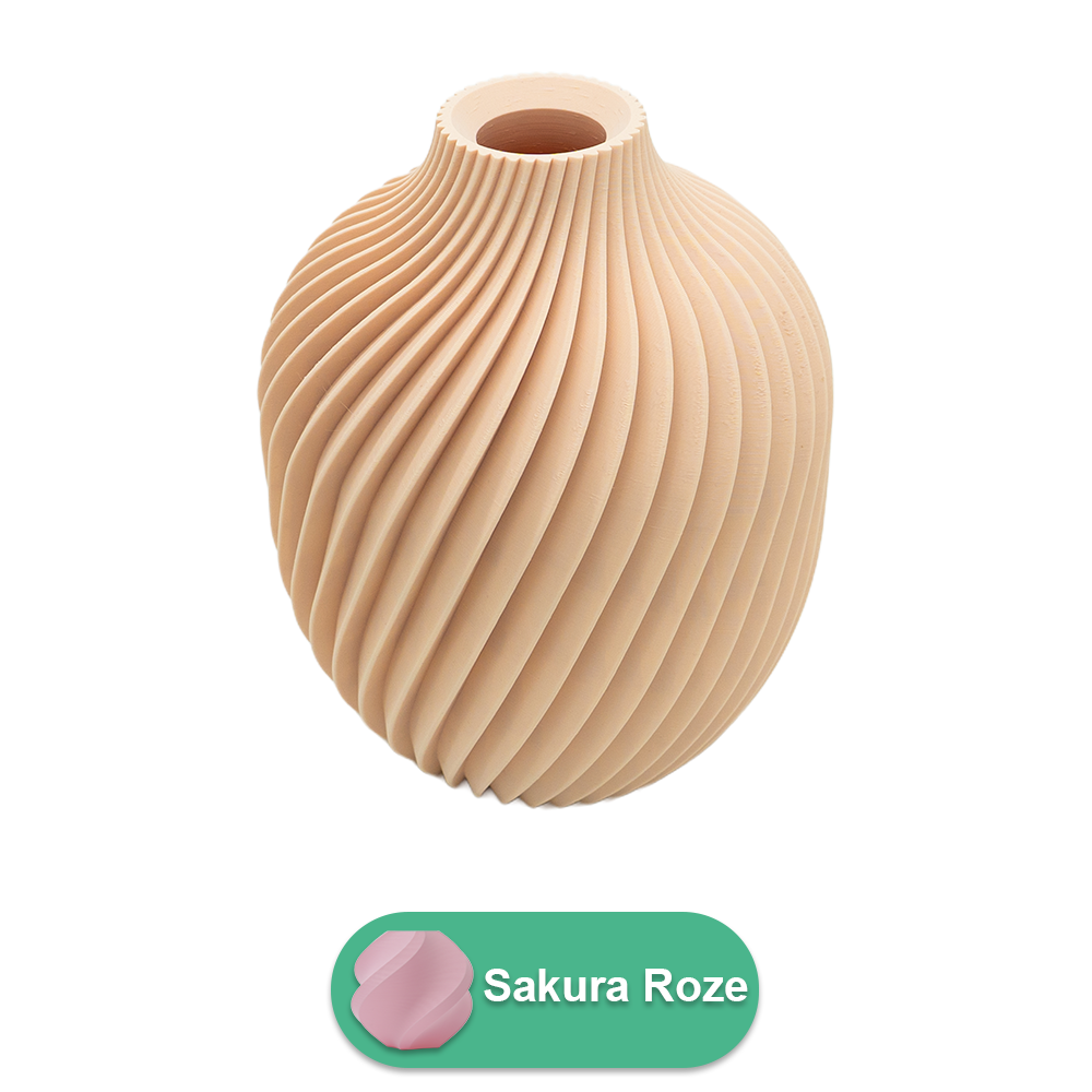 Nova 3D vase - 3D printed vase - Sustainable PLA - Suitable for artificial flowers