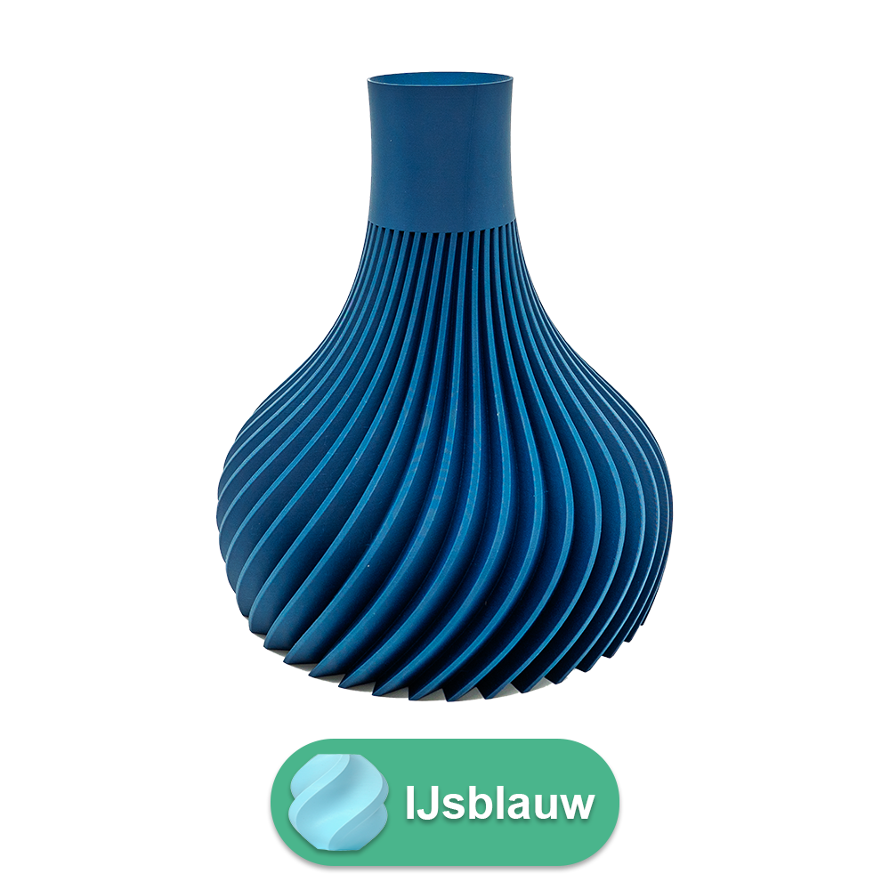 Virella 3D vase - 3D printed vase - Sustainable PLA - Suitable for artificial flowers