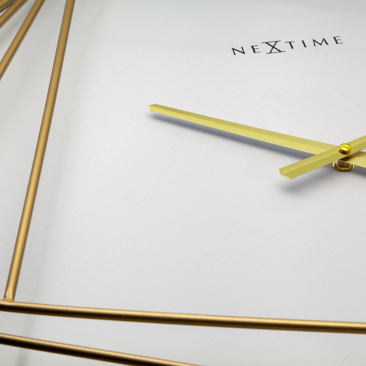 Large Square Wall Clock - 85x85cm - Metal - Turning Square