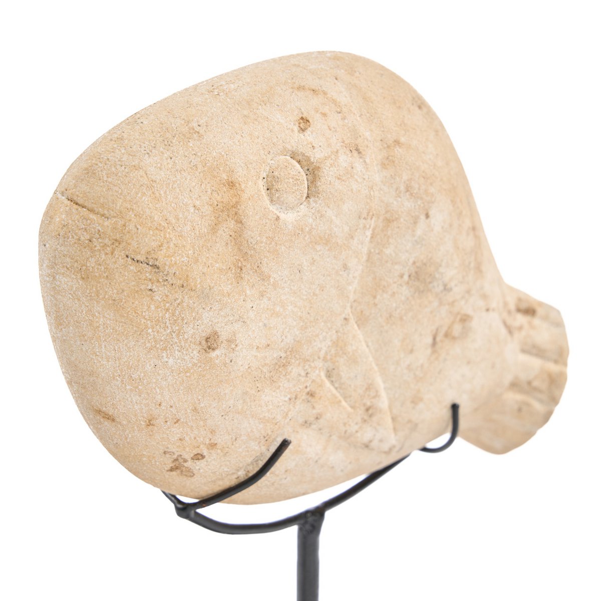 The Fish Stone on Stand - S