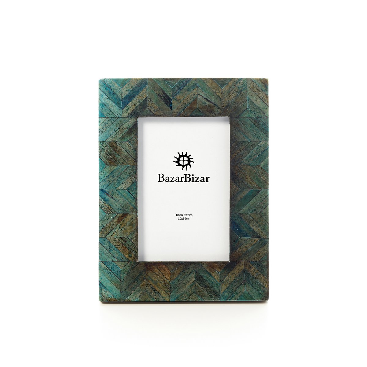 Drift Bleu Mosaikram - 10x15
