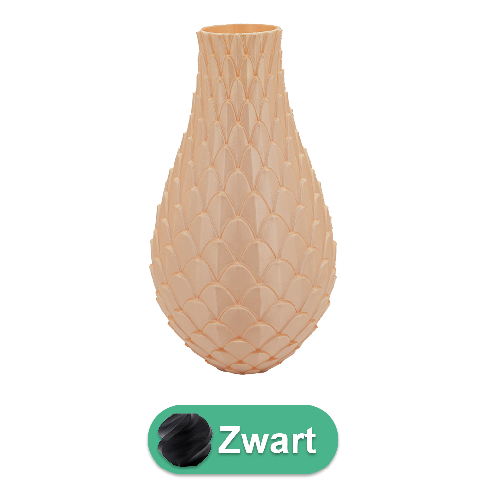 Sirena 3D vase - 3D printed vase - Sustainable PLA - Suitable for artificial flowers
