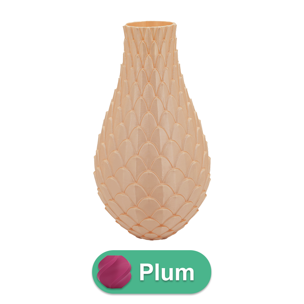 Sirena 3D vase - 3D printed vase - Sustainable PLA - Suitable for artificial flowers
