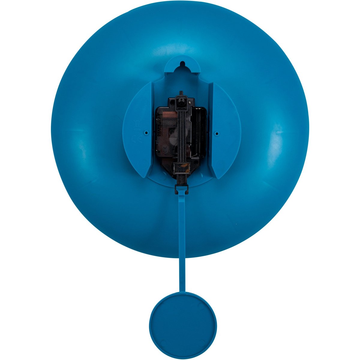 Wall clock - 30 cm - Plastic - 'Bowl'