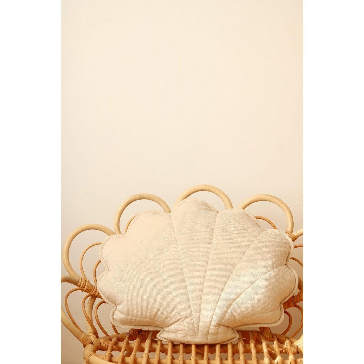 “Cream” Velvet Shell Pillow