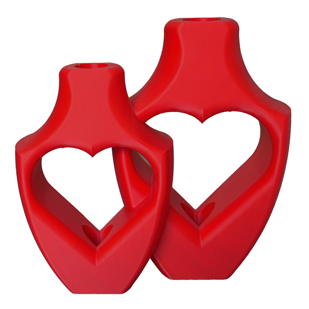 Alira Duo 3D vase - 3D printed vase - Sustainable PLA - Suitable for artificial flowers