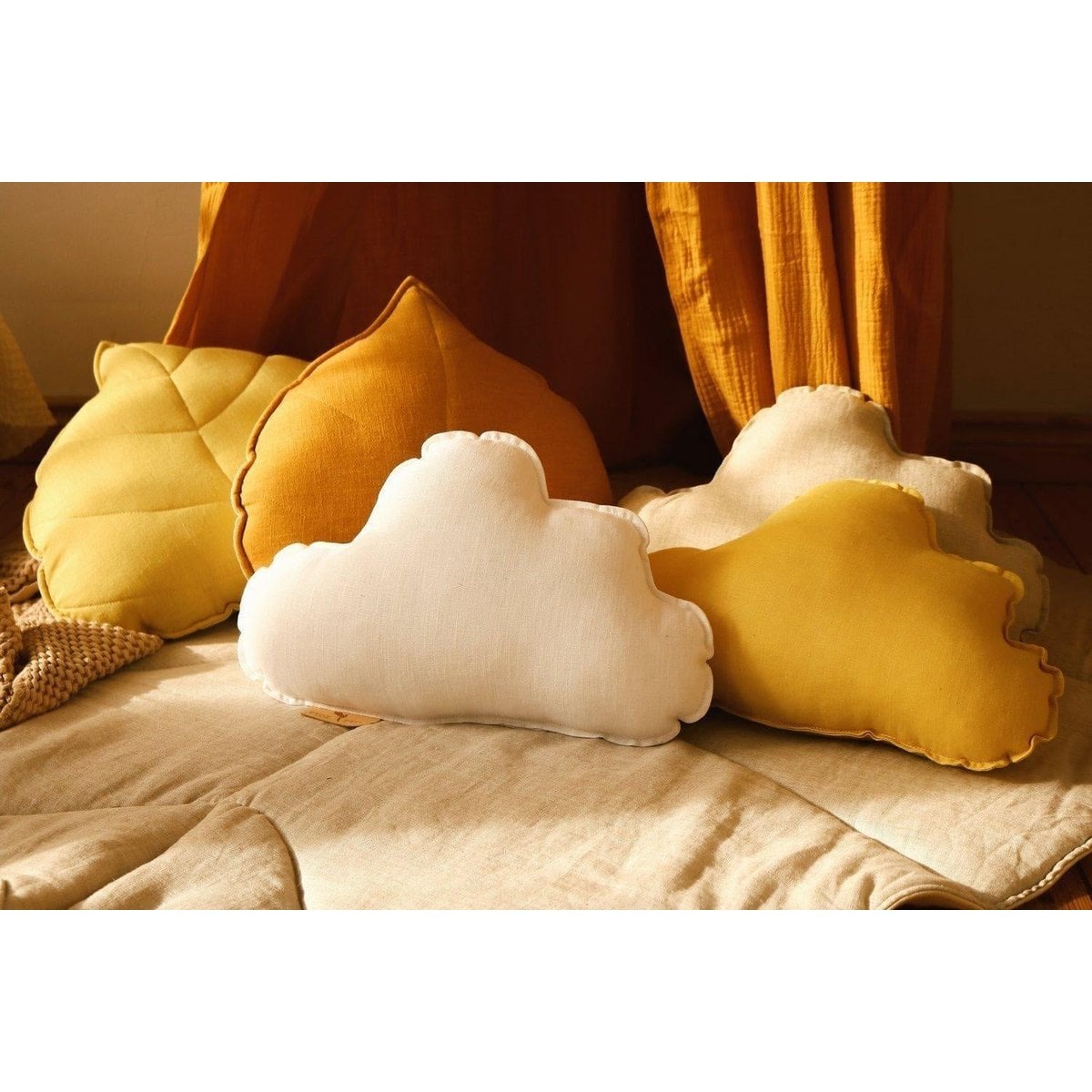 “Sand” Linen Cloud Pillow