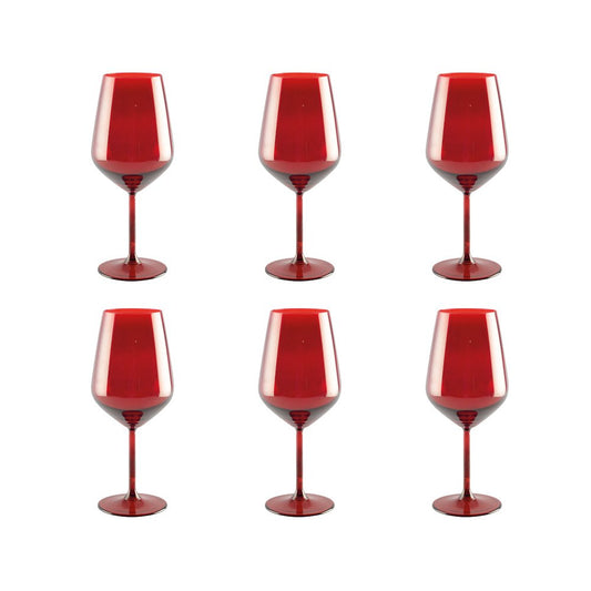 Rödvinsglas - 6-pack