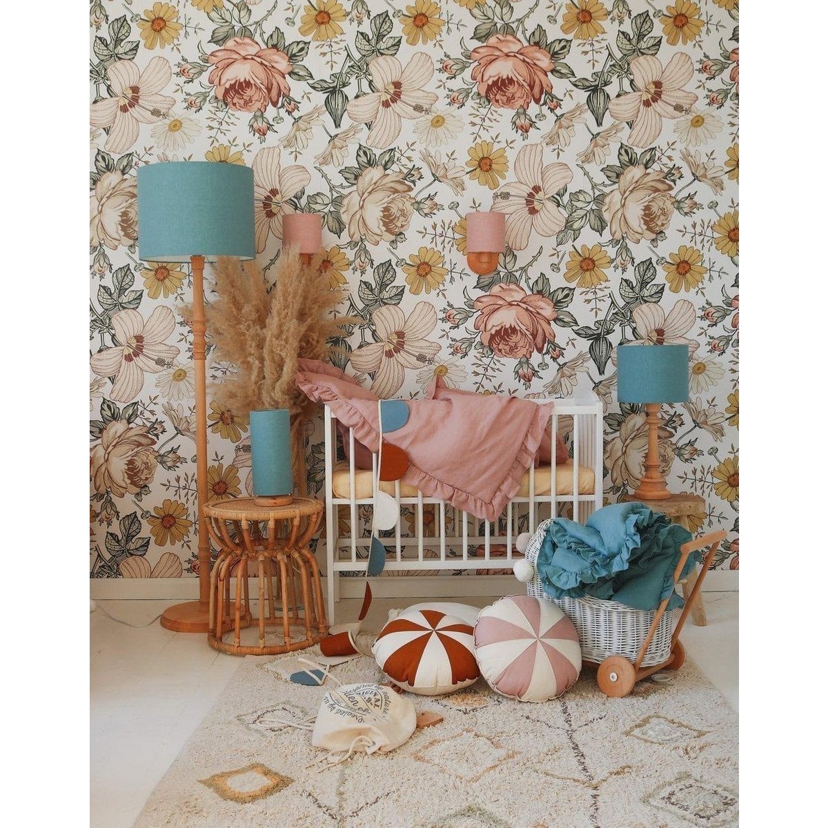 “Caramel Candy” Patchwork Pillow