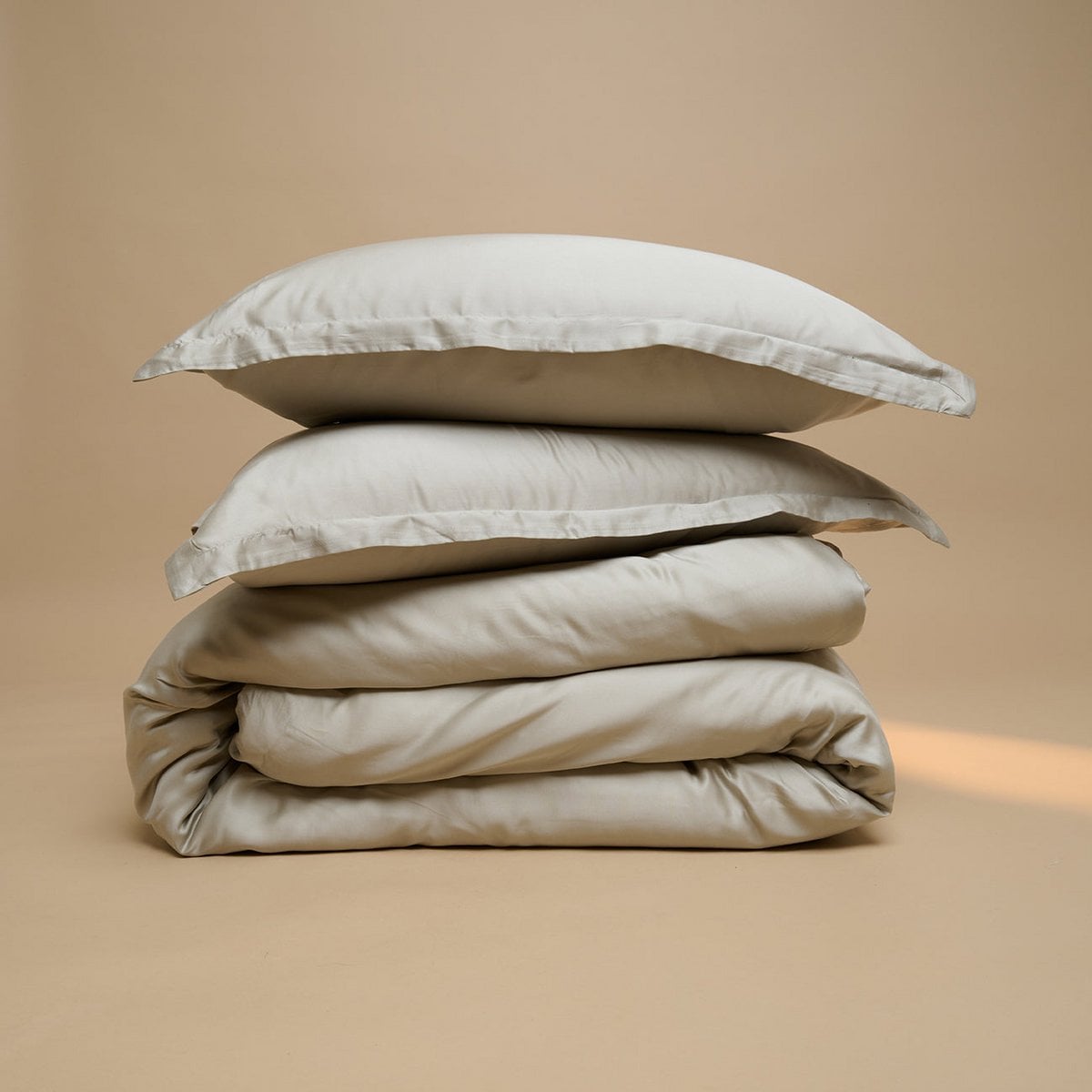 TENCEL™ - Sateen Duvet Cover Taupe