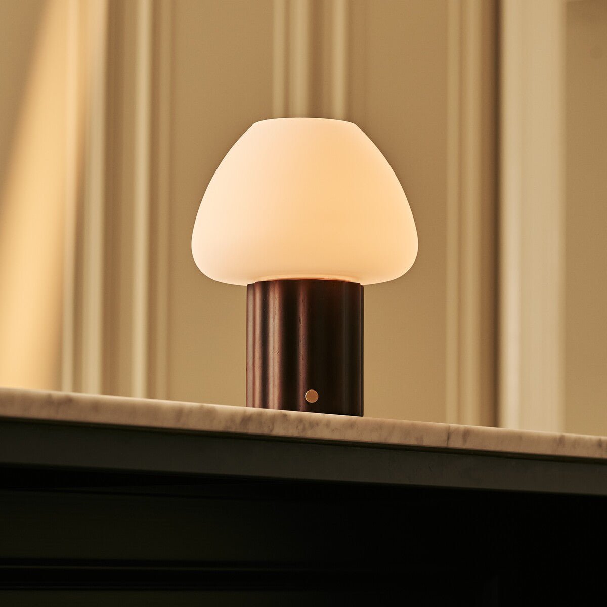 Sophie Dark Brown Rechargeable Table Lamp