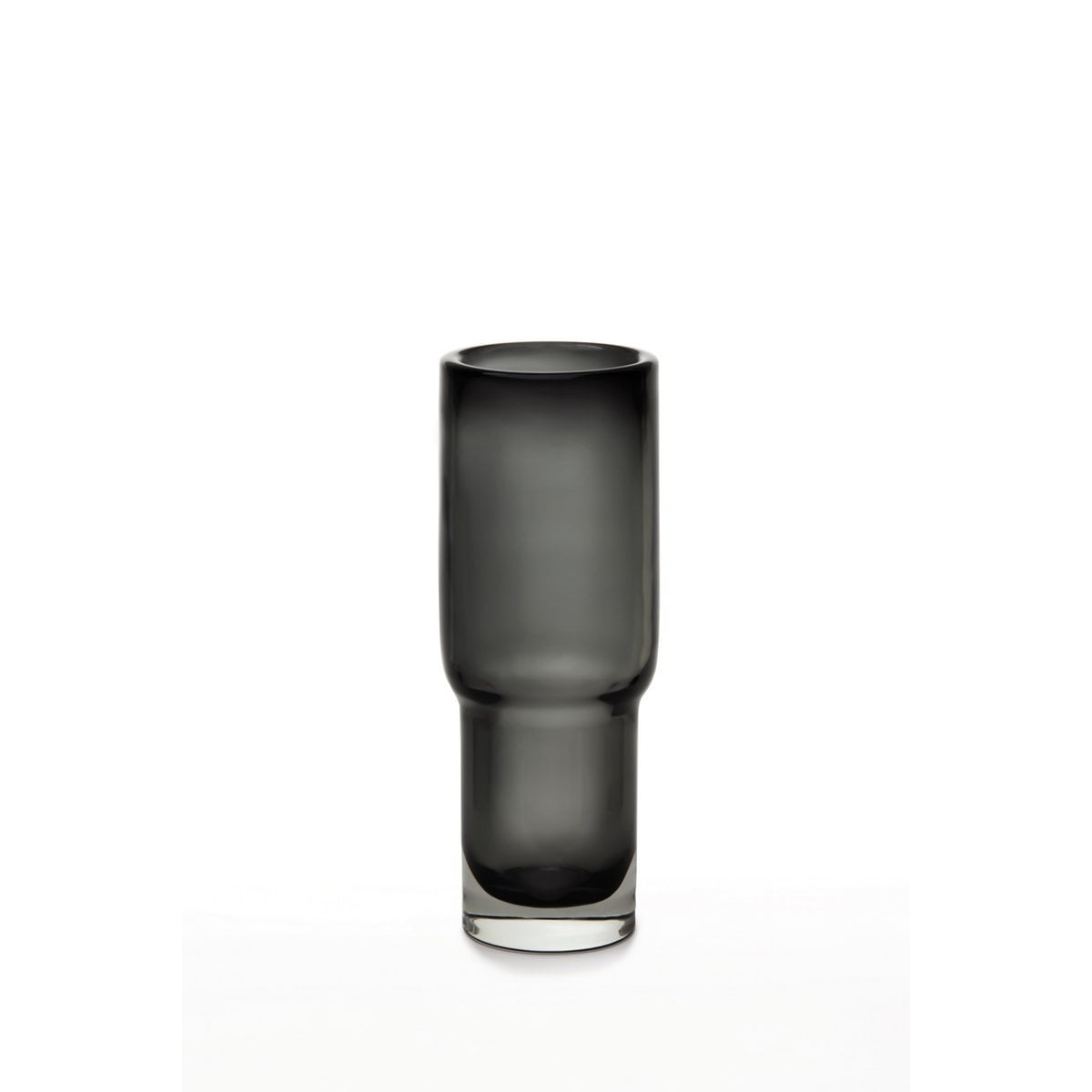 slim long vase, modern classic style, UDINE 32GR luxury glass 9mm