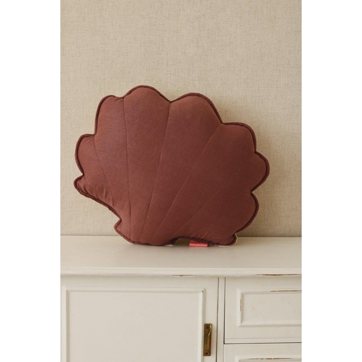 “Marsala” Linen Shell Pillow