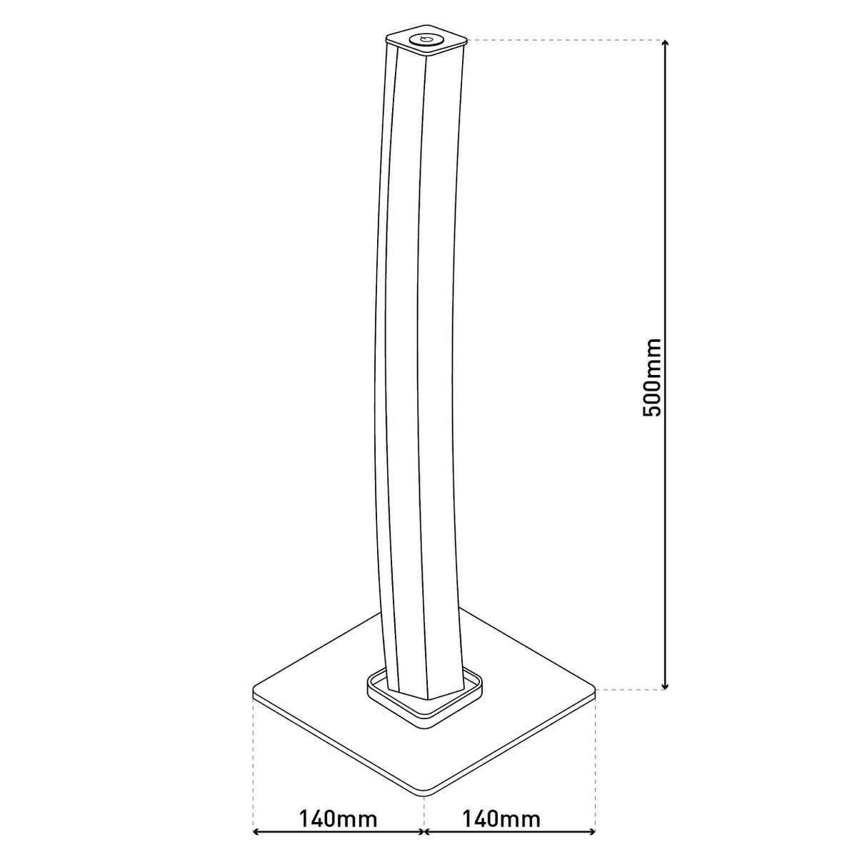 LED-bordslampa "Dubai"