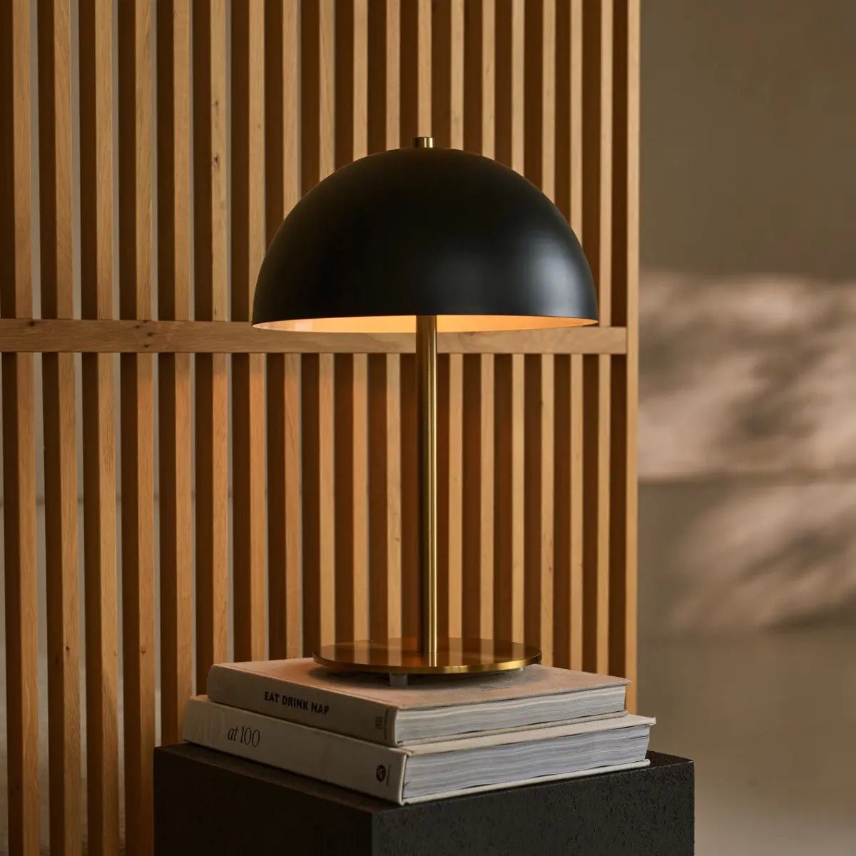 Lola Gold & Black Table Lamp