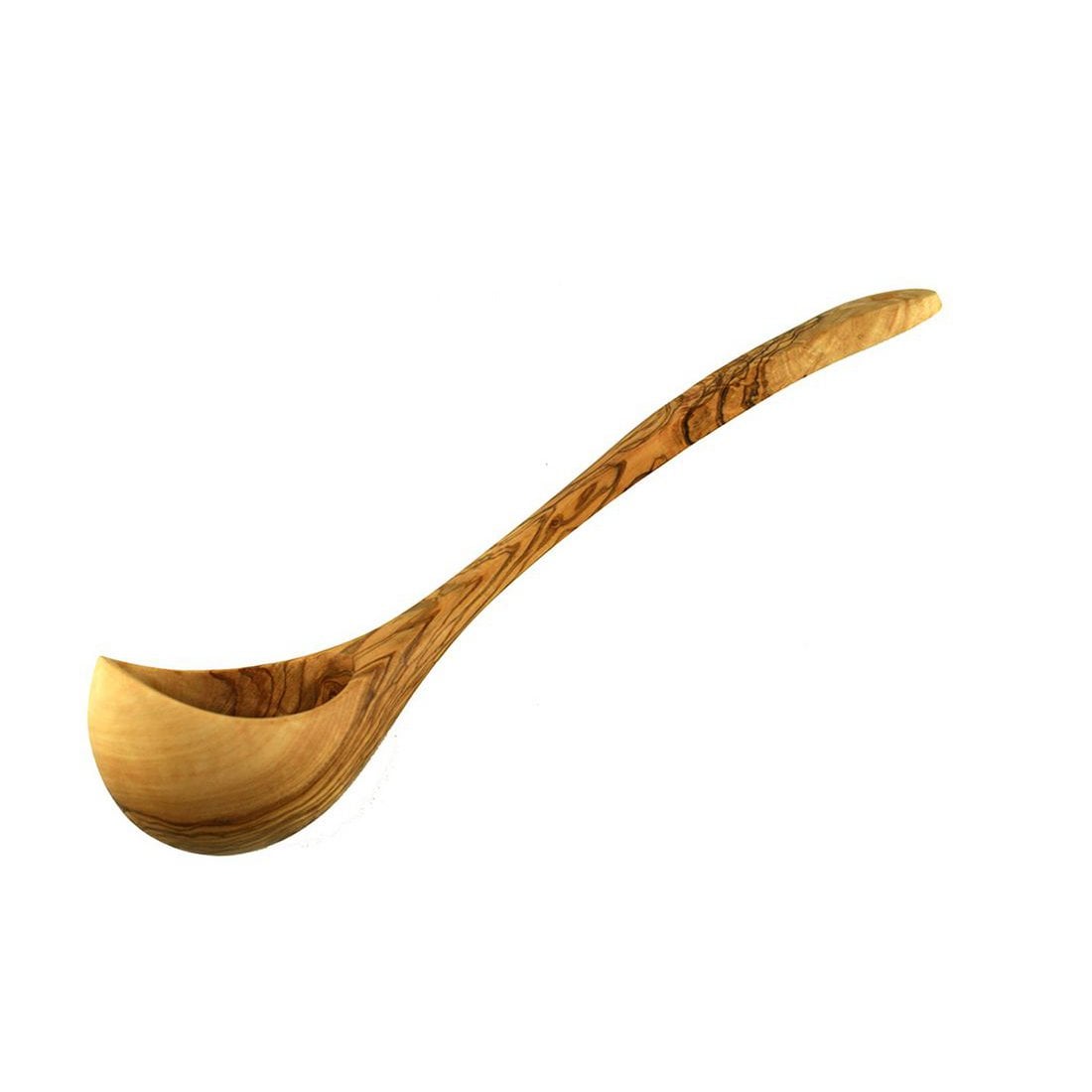 Ladle for kitchen & sauna 25 cm made of olive wood