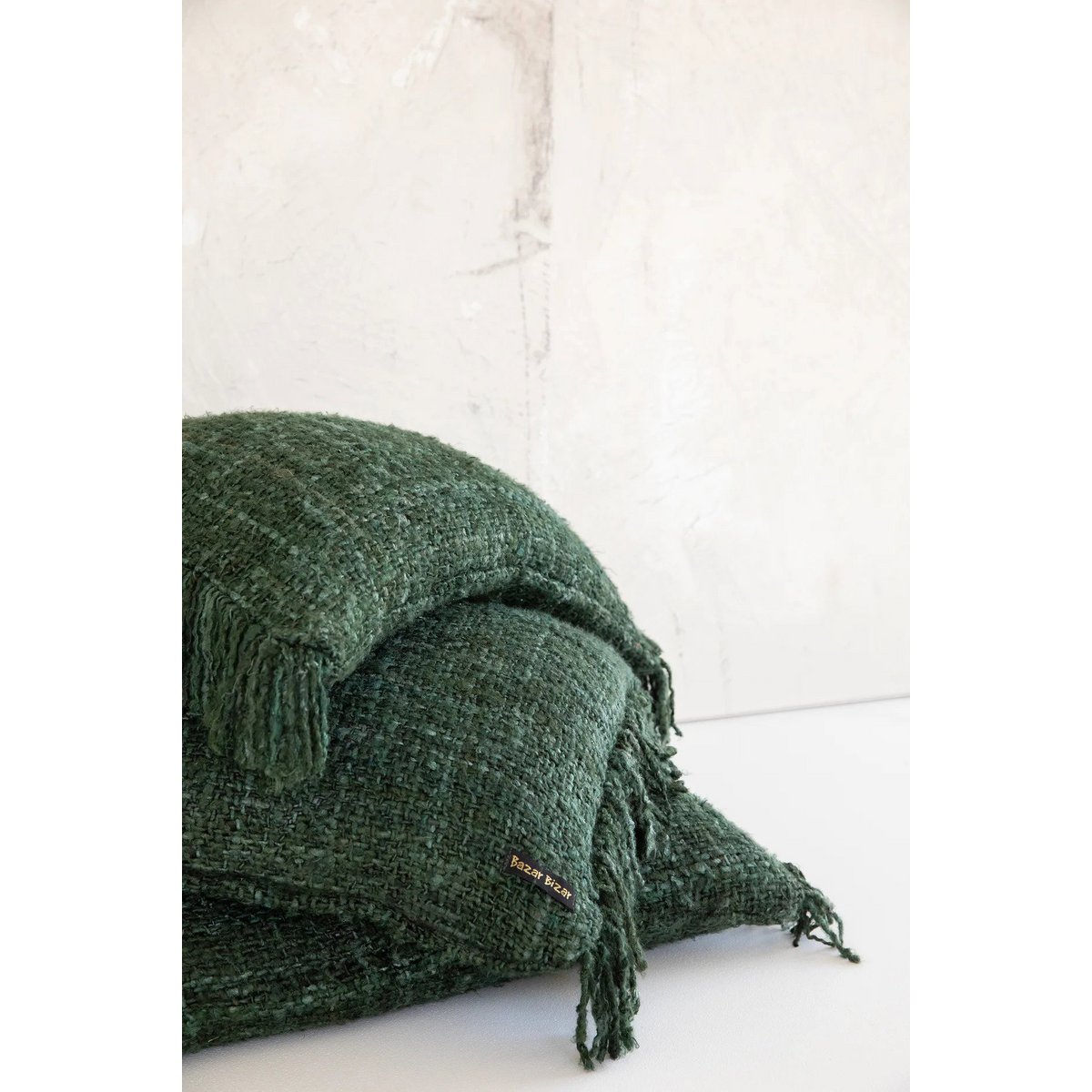 The Oh My Gee Cushion Cover - Forest Green - 60x60