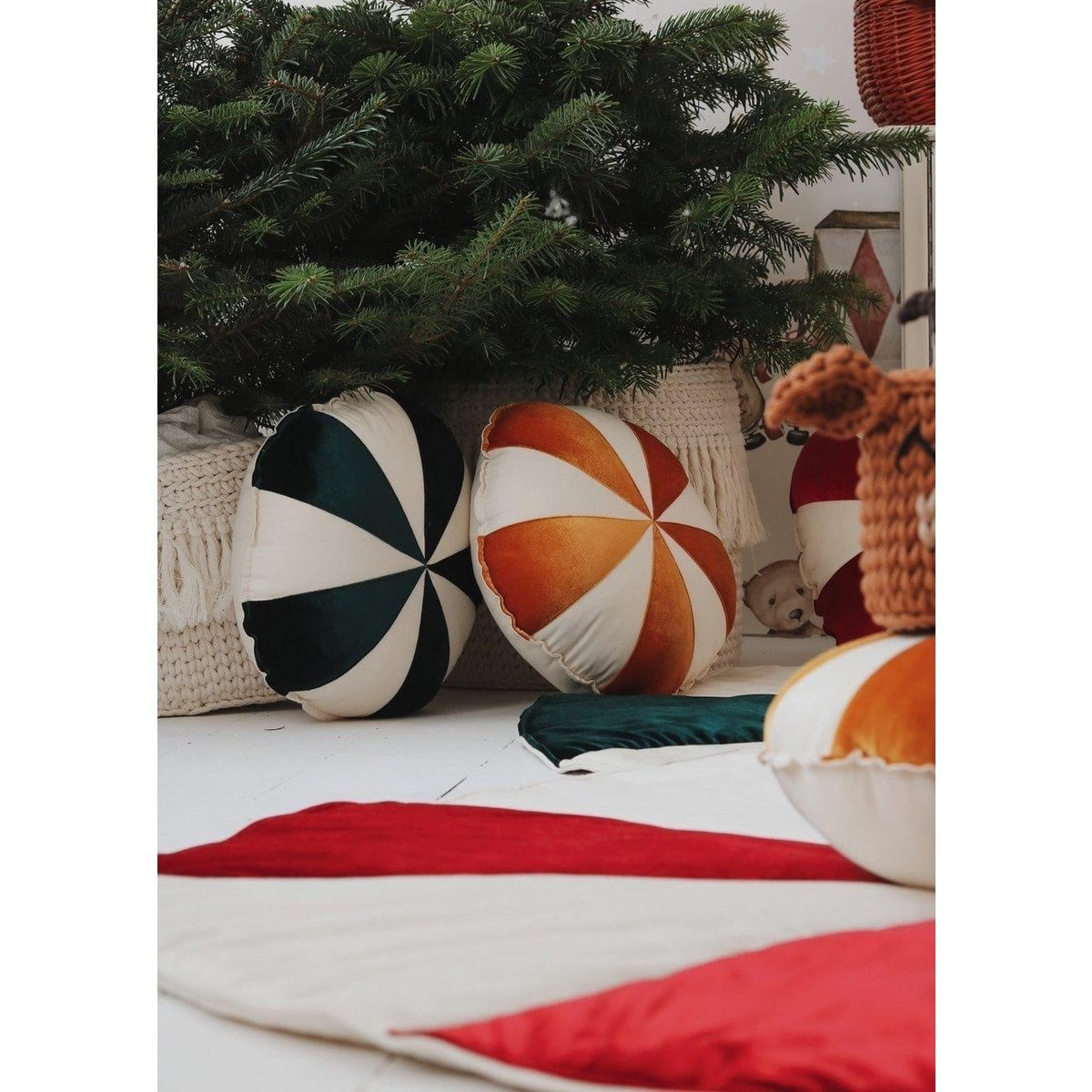 “Gold Candy” Patchwork Pillow