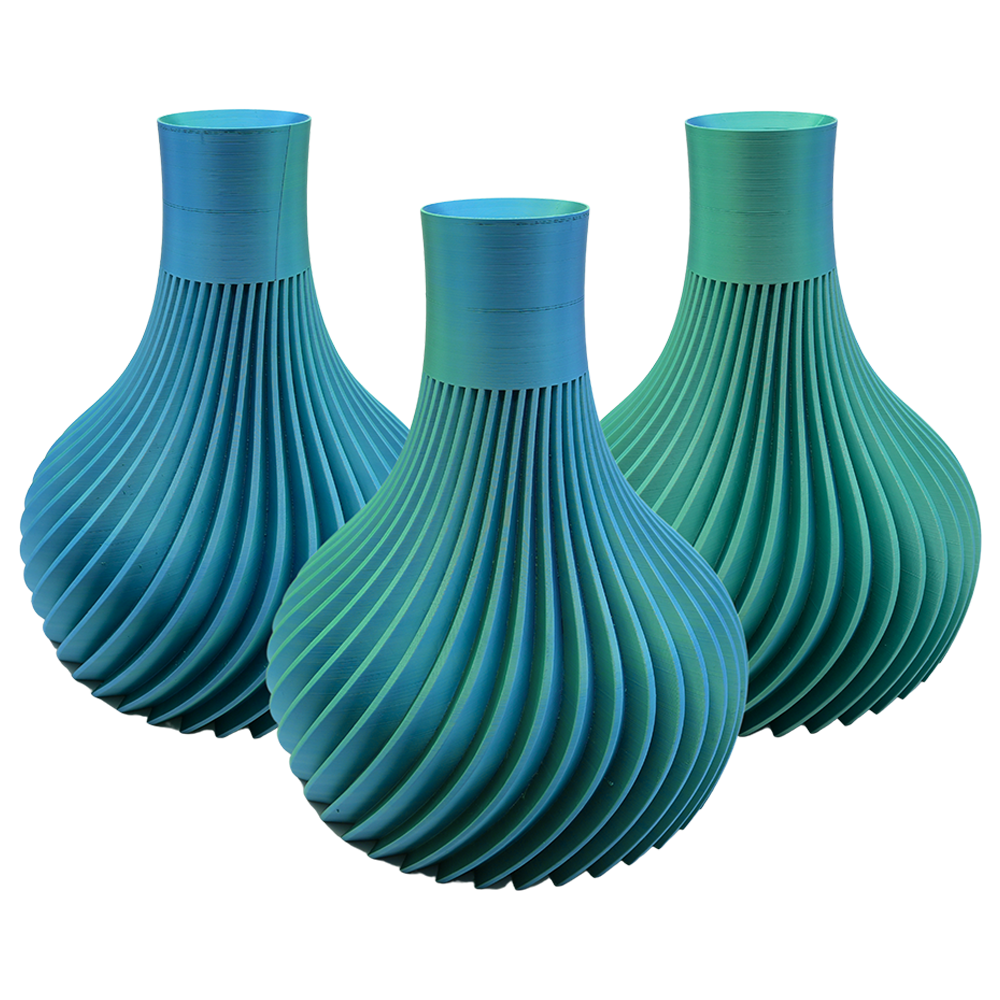 Virella 3D vase - 3D printed vase - Sustainable PLA - Suitable for artificial flowers