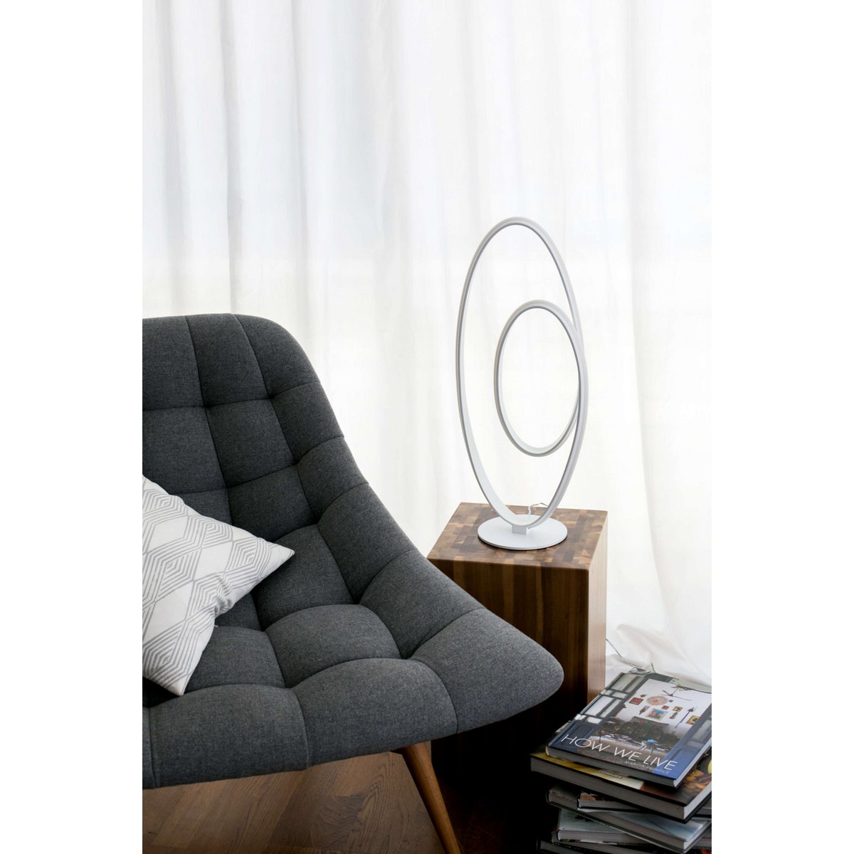 LED table lamp h: 60cm white "Odrive"