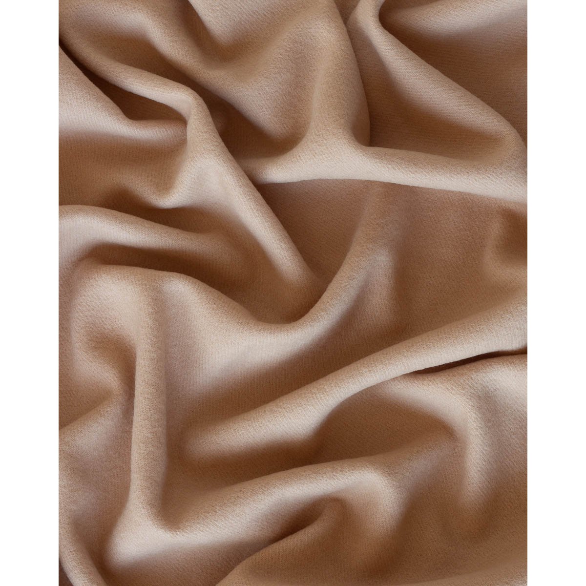 Wool Throw Blanket RIO beige