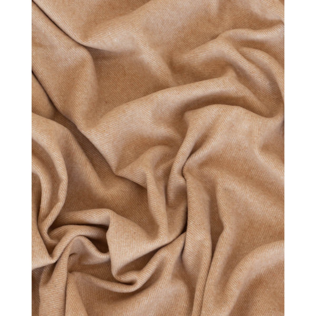 Merino/cashmere Throw Blanket TIBET beige