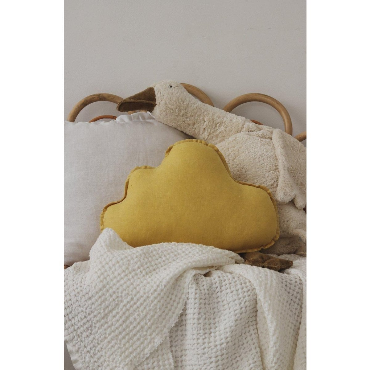 “Honey” Linen Cloud Pillow