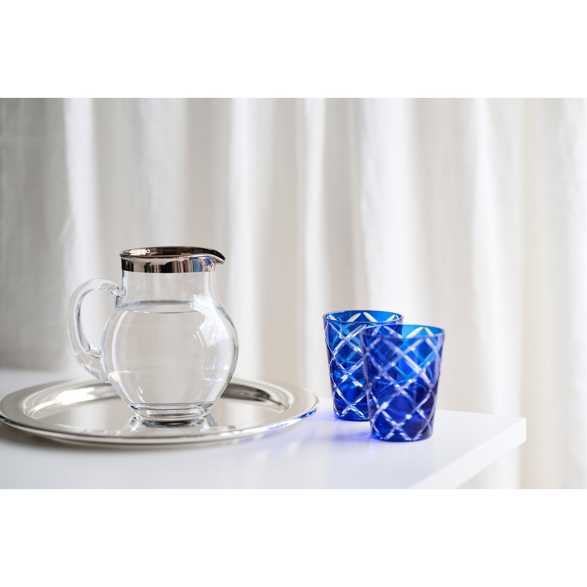 Mugg Dio rubinröd set om 4 H 10 cm
