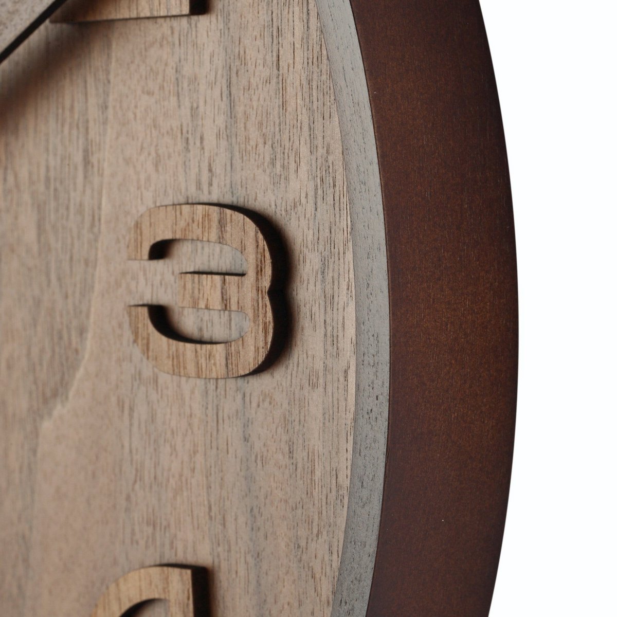 Wall clock - 35 cm - Wood - 'Wood Wood Medium'