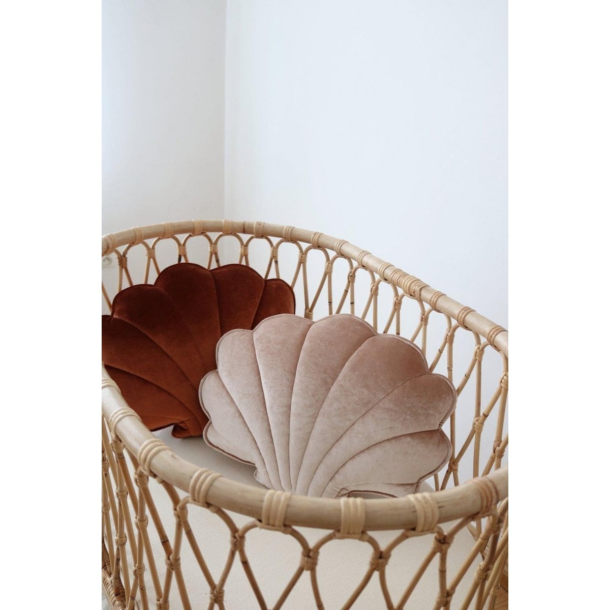 “Beige Pearl” Velvet Shell Pillow