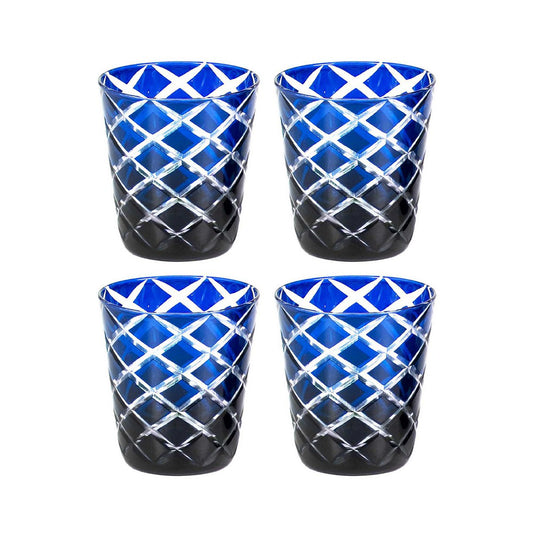Mugg Dio rubinröd set om 4 H 10 cm