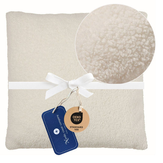 Decorative Cushion Teddy Ivory 50x50 cm
