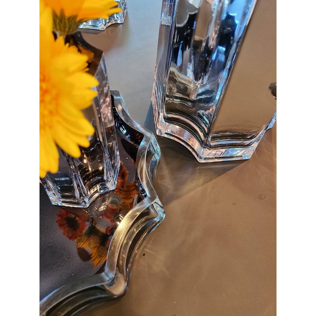 Modern-Classic Luxury vase, stylish design, LENOX 30 SILVER