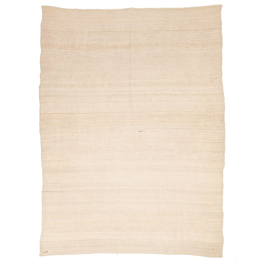 Baby Alpaca Blanket - 230cm x 160cm - Beige - Pure alpaca wool - Luxe & Sustainable - Handcrafted in Ecuador