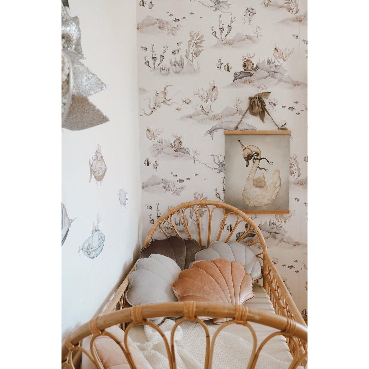 “Beige Pearl” Velvet Shell Pillow