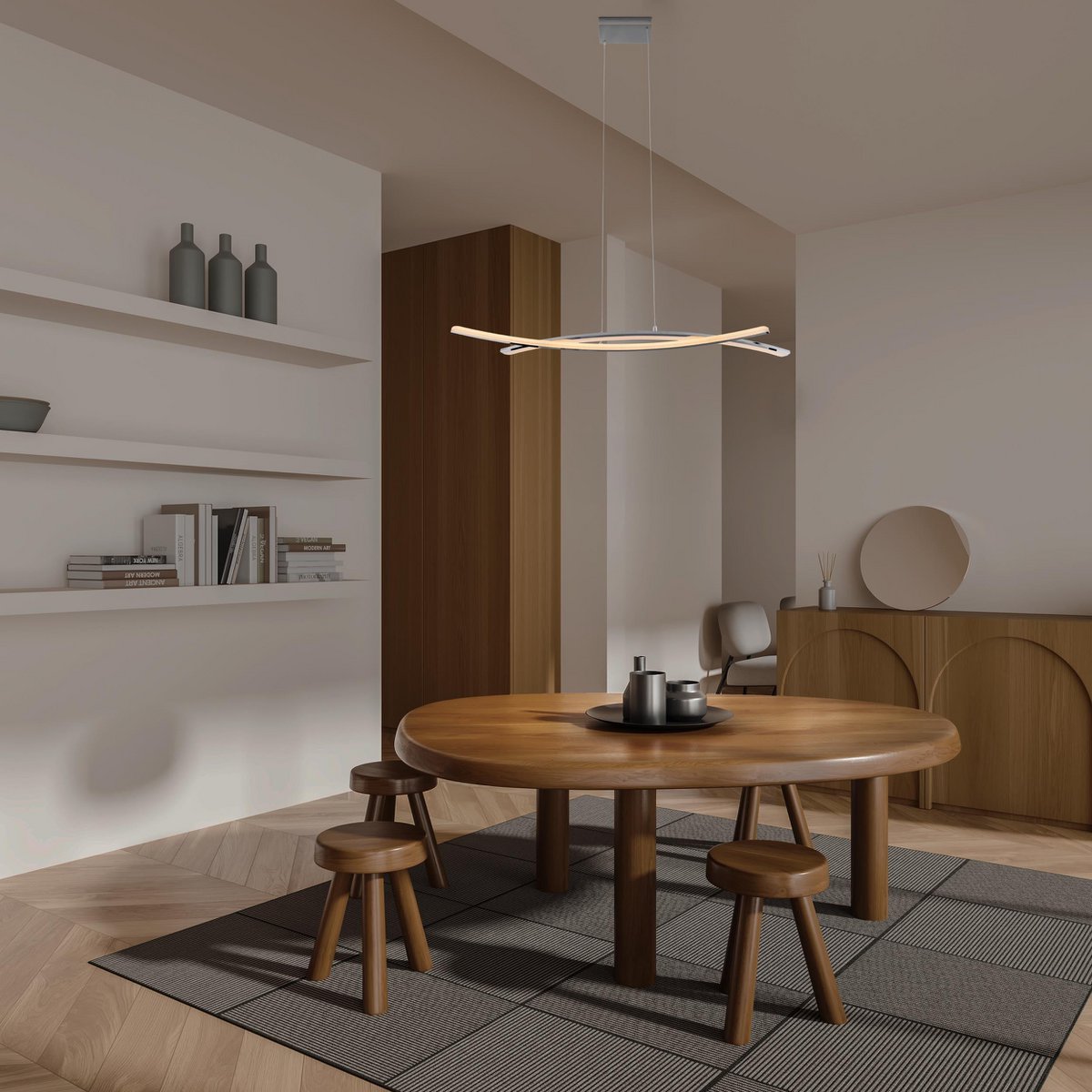 LED pendant light "Theo"
