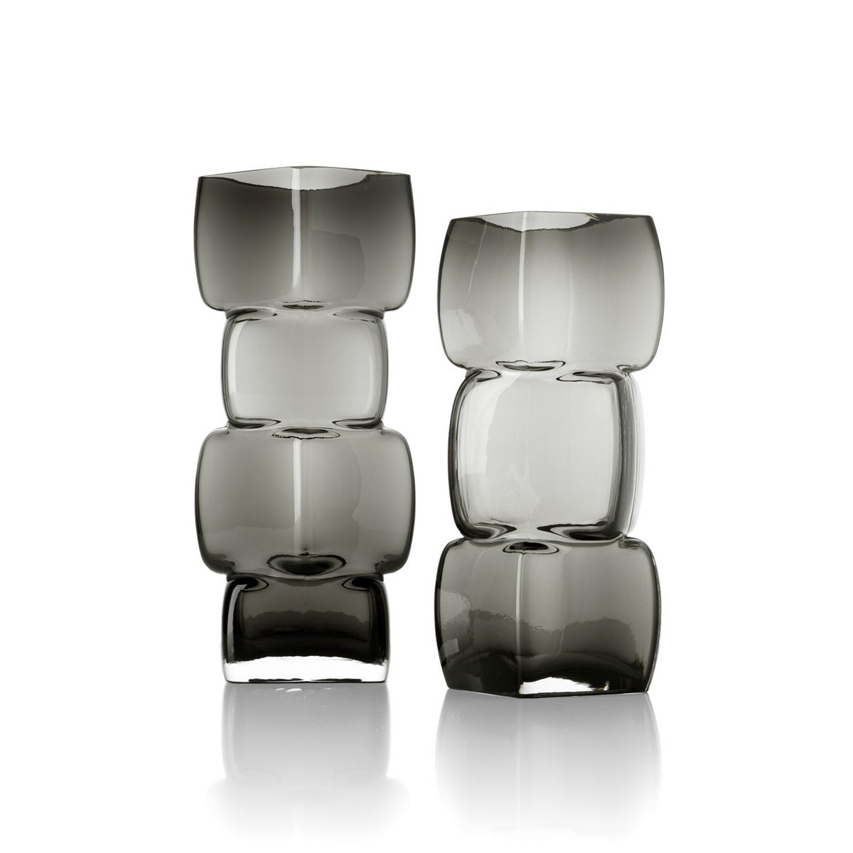 The Cubes Vase - Dark Grey - M
