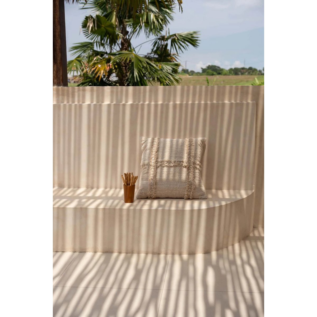 The Nomad Cushion Cover - Natural