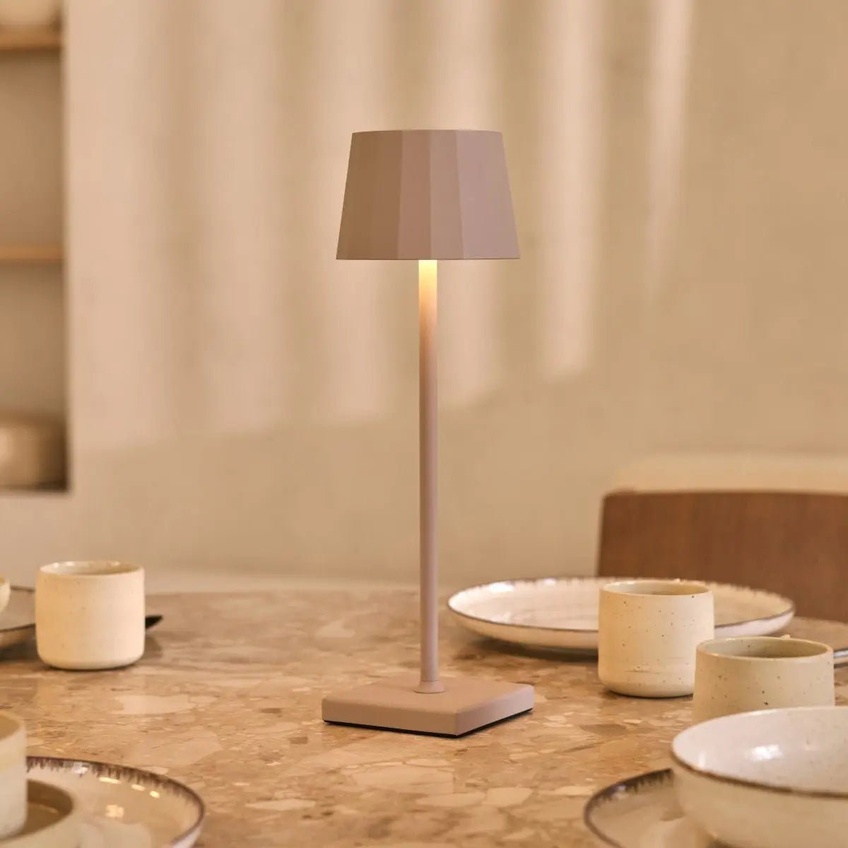 Wouter Koala Brown Rechargeable Table Lamp