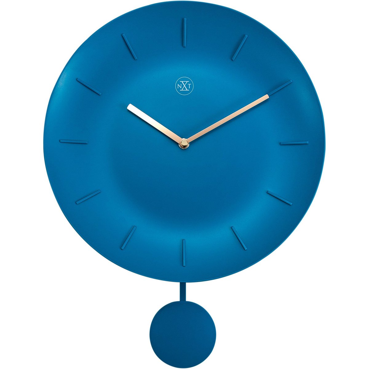 Wall clock - 30 cm - Plastic - 'Bowl'