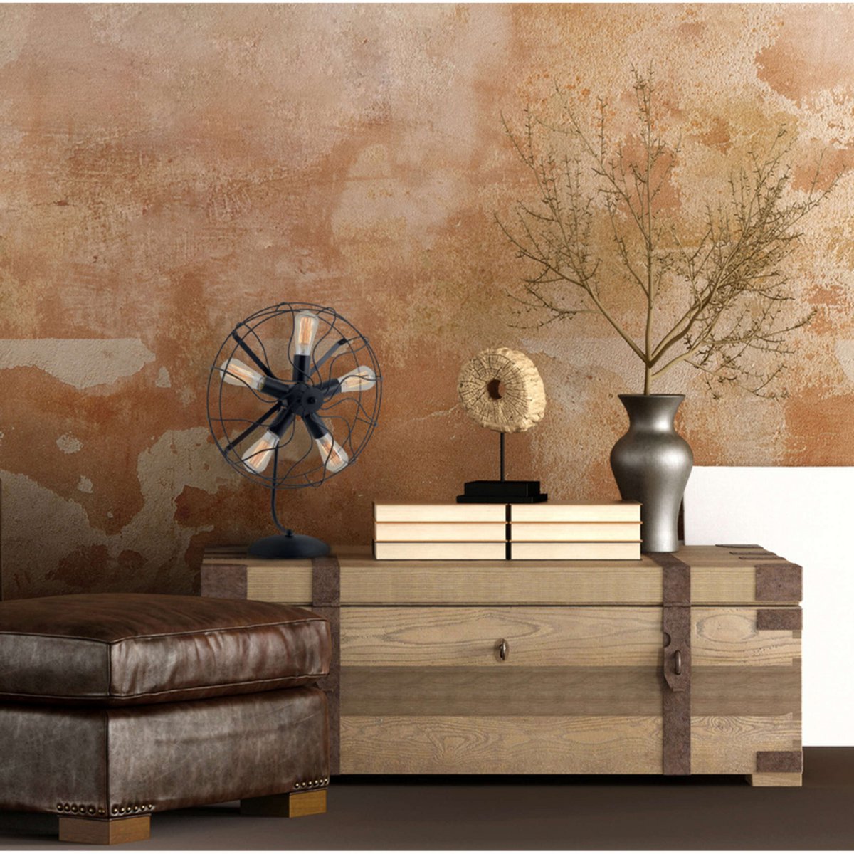 Metal table lamp "Alex"