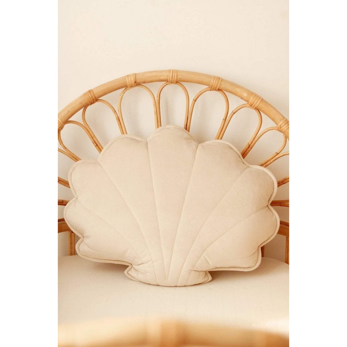 “Cream” Velvet Shell Pillow