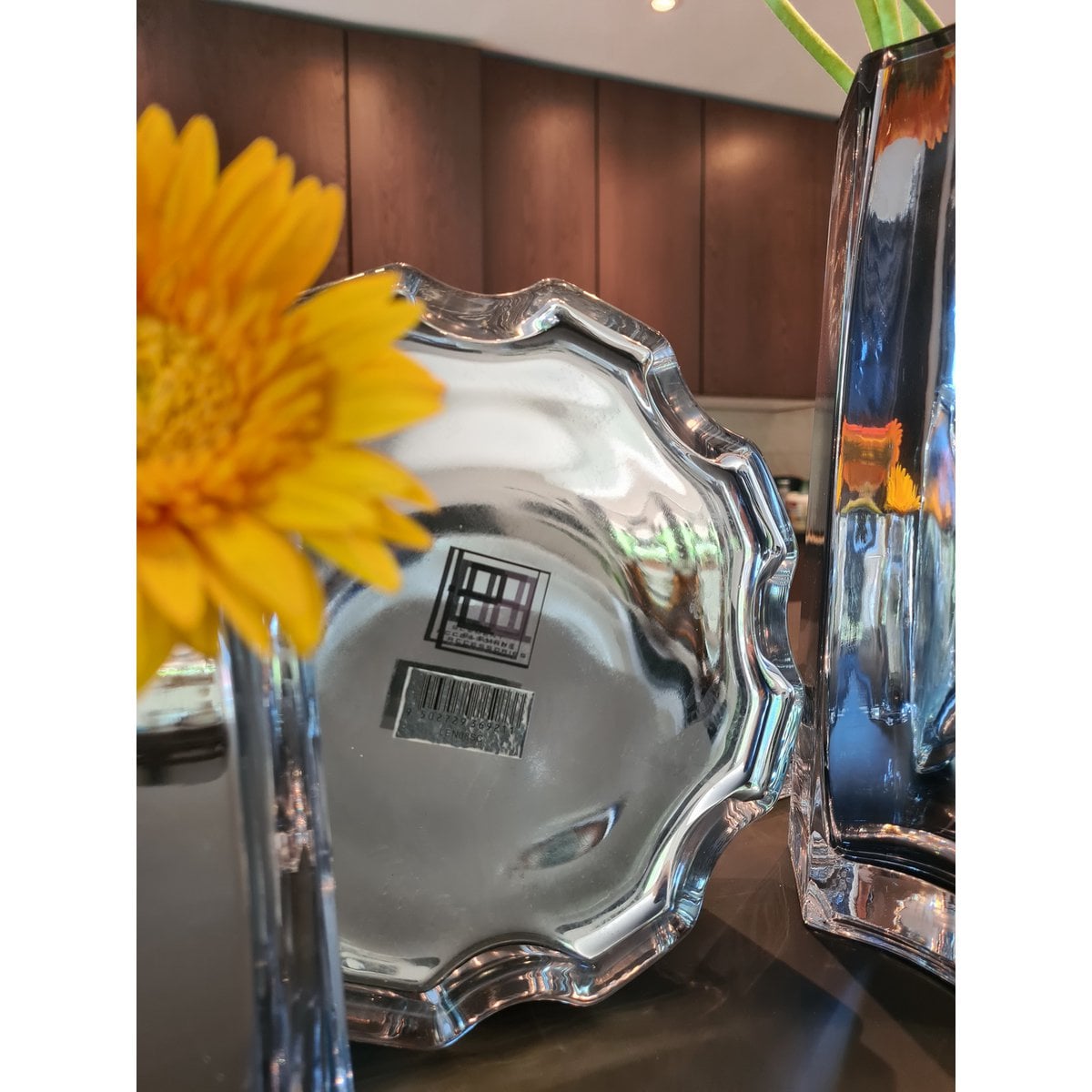 Modern-Classic Luxury vase, stylish design, LENOX 30 SILVER