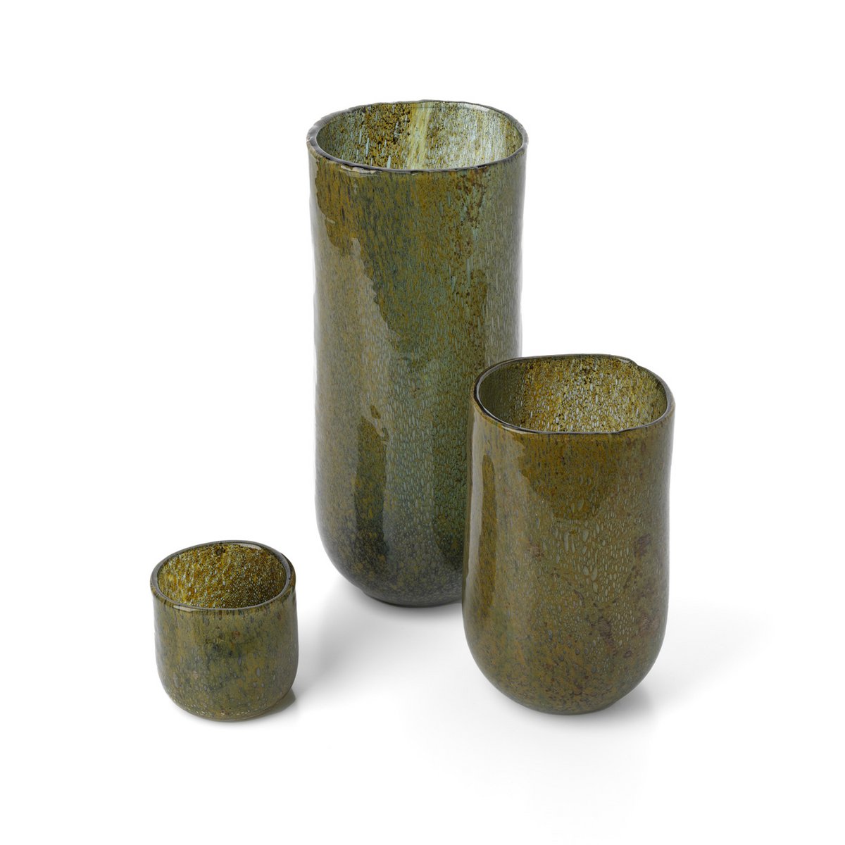 The Forest Vase - Green - Low