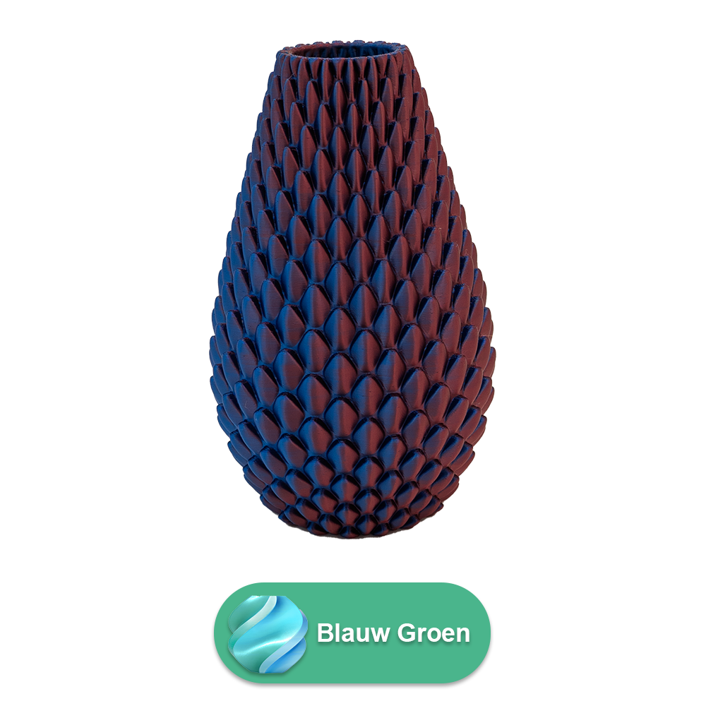 Myraka 3D vase - 3D printed vase - Sustainable PLA - Suitable for artificial flowers