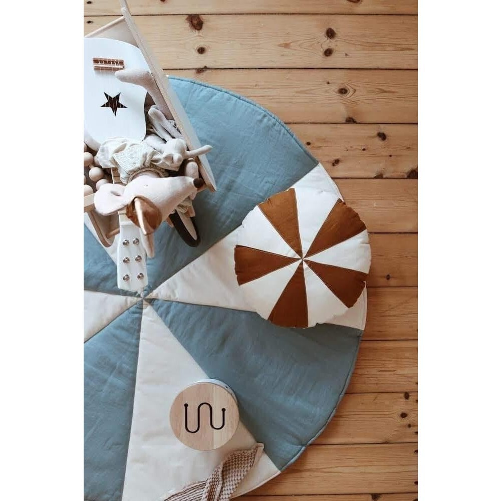 “Caramel Candy” Patchwork Pillow