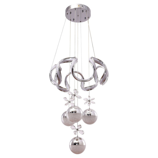 Taklampa Clove Krom | 50cm