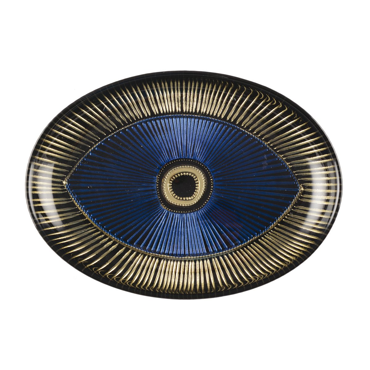 22x15.5 cm dark oval cup