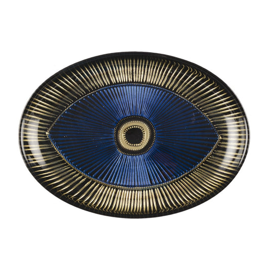 22x15.5 cm dark oval cup