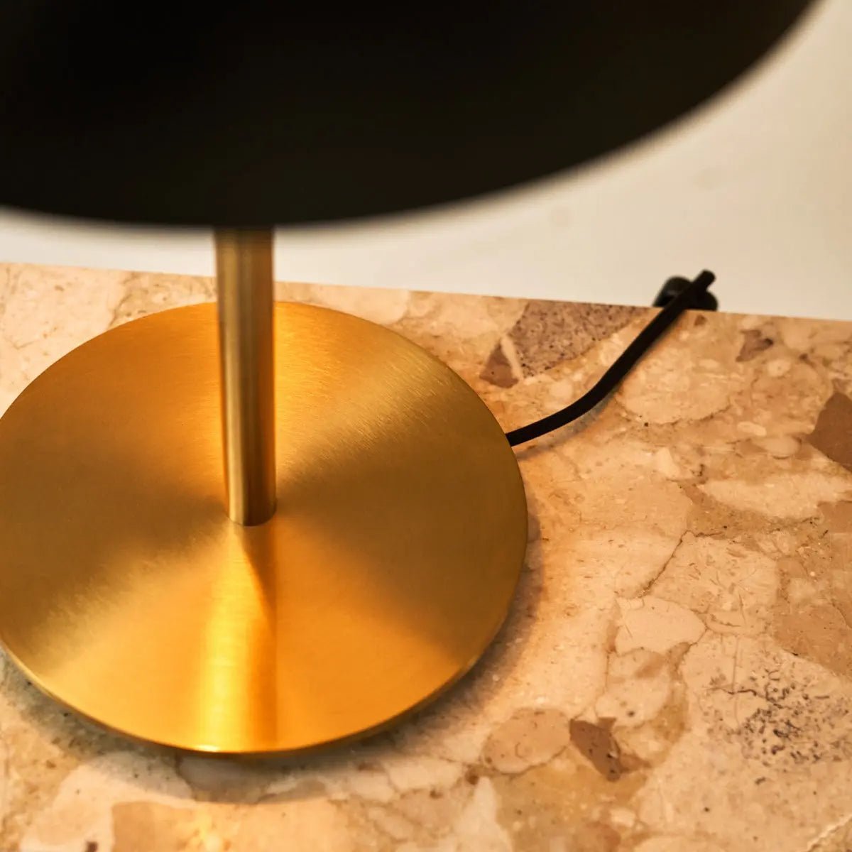 Lola Gold & Black Table Lamp